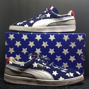 Puma Patriotic R.W.B. Suede Sneakers